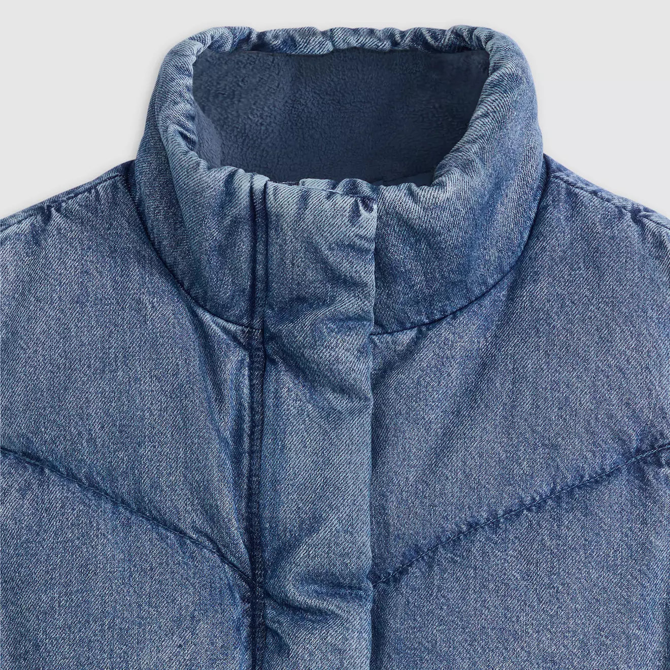 levi's® western bubble vest A85260005XS- Dark Wash – Levi's Hong Kong