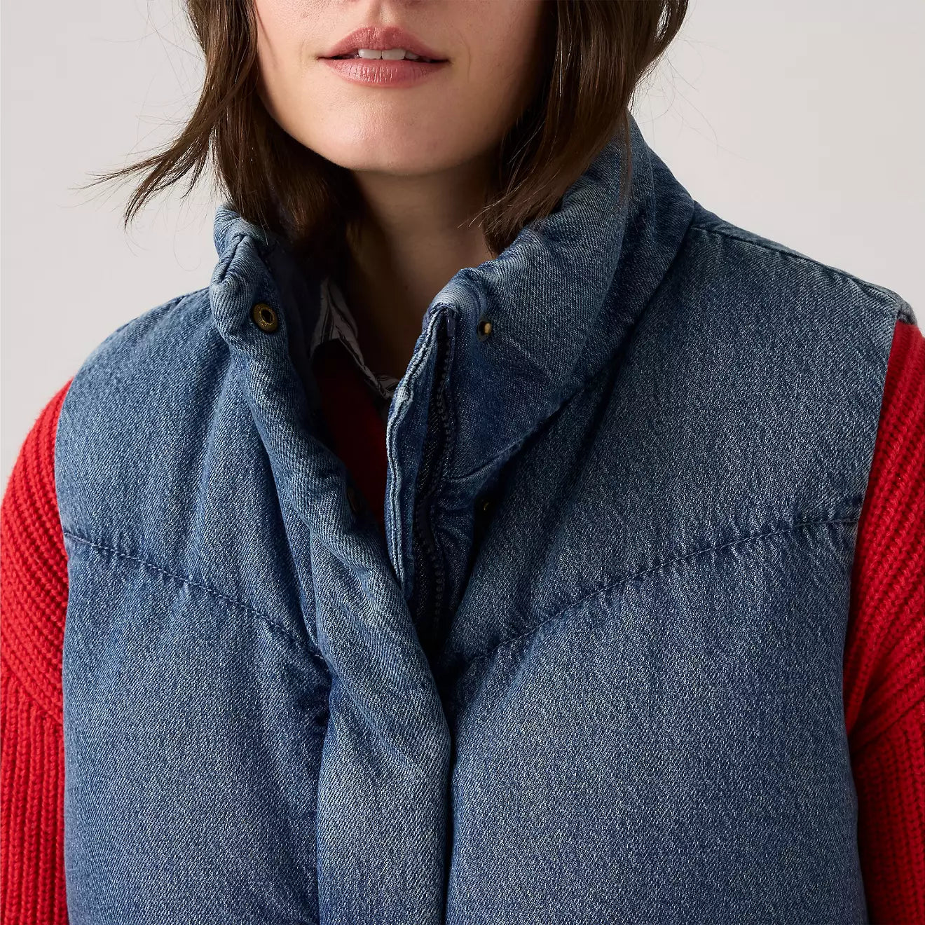 levi's® western bubble vest A85260005XS- Dark Wash – Levi's Hong Kong
