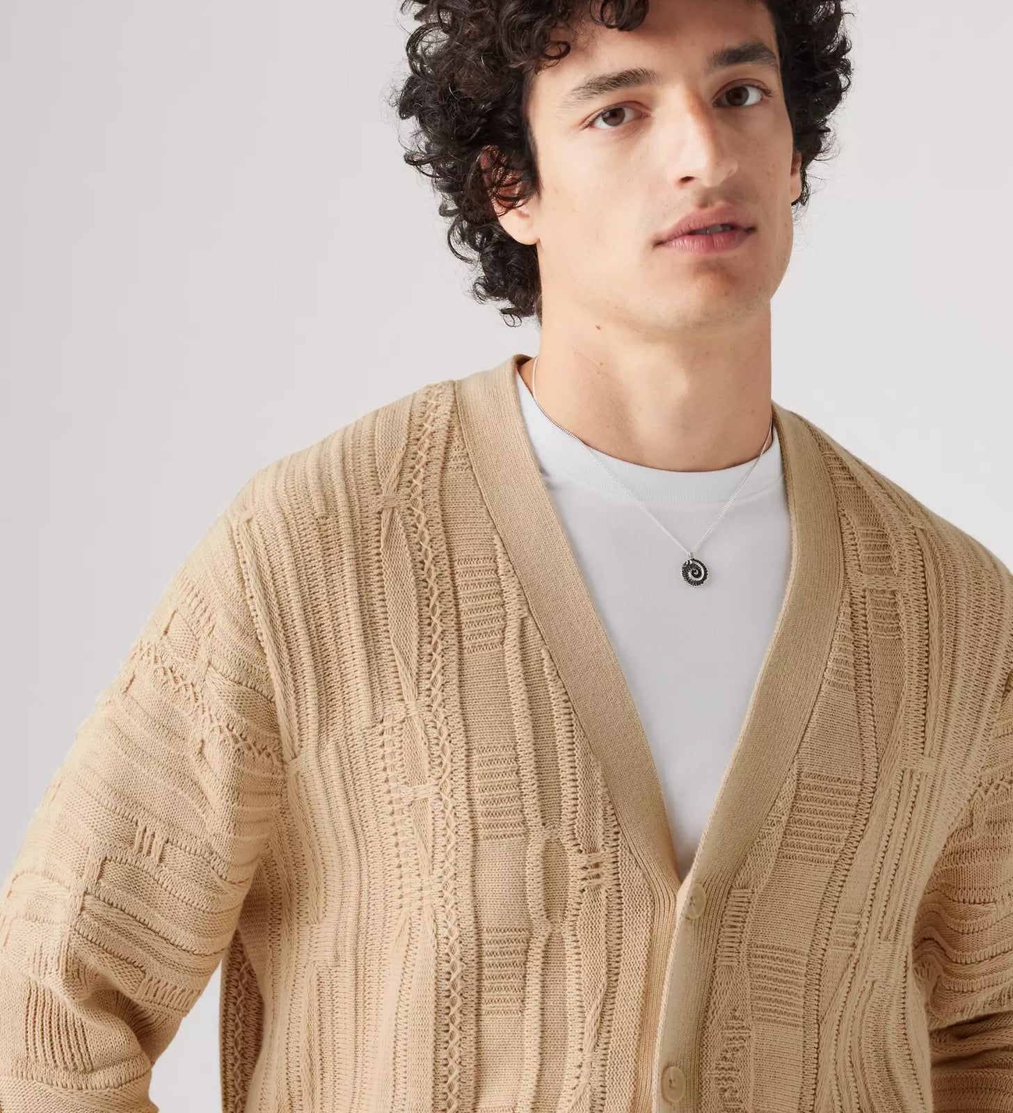 levi's® men's richmond cardigan A86210002XS- Safari – Levi's Hong Kong