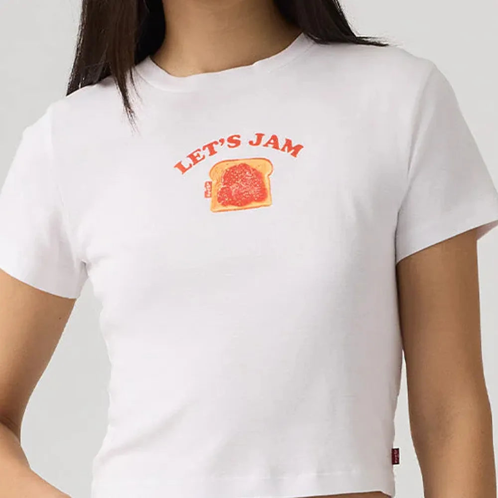 levi's® graphic essential sporty t恤 | 女裝 A87980084S- White – Levi's 香港