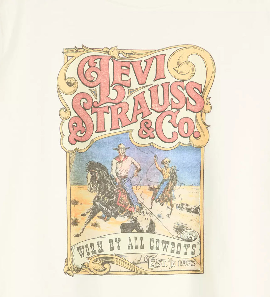 levi's® women's graphic boxy t-shirt A88040049XS- White – Levi's Hong Kong