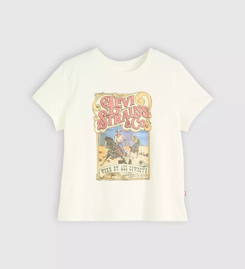 levi's® women's graphic boxy t-shirt A88040049XS- White – Levi's Hong Kong