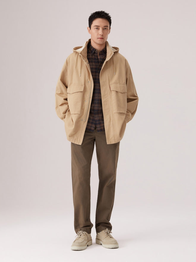  levi's® 連帽工裝外套 | 男裝   006NR0000S- Beige  – Levi's 香港