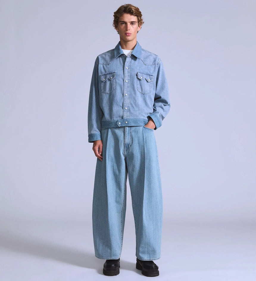 levi's® blue tab™ 寬腿褶皺九分牛仔褲 | 男裝 A913600023030 Multicolor – Levi's 香港