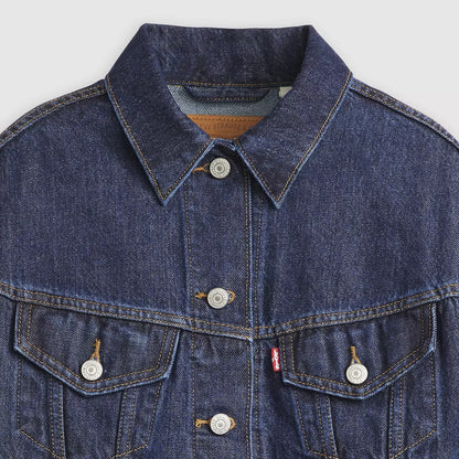Levi's® '90s 年代工裝外套| 女裝 - Dark Indigo | Levi's HK