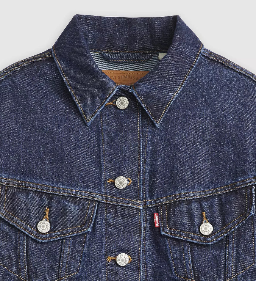 levi's® '90s 年代工裝外套| 女裝 - dark indigo | levi's hk A91550000XXS- Dark Indigo – Levi's 香港
