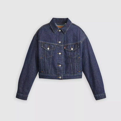 Levi's® '90s 年代工裝外套| 女裝 - Dark Indigo | Levi's HK