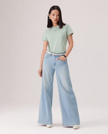  levi's® 728™ 高腰超寬腿牛仔褲 | 女裝 0039B00262430 Light Wash  – Levi's 香港