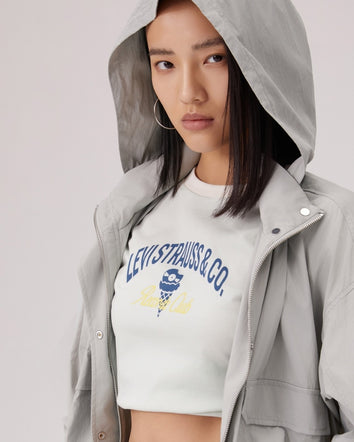  levi's® anti-uv 連帽外套 | 女裝 006OK0002XS- Grey  – Levi's 香港