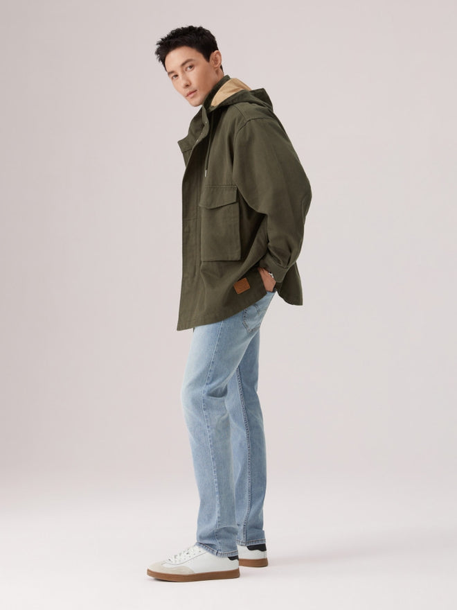  levi's® 連帽工裝外套 | 男裝   006NR0001S- Green  – Levi's 香港