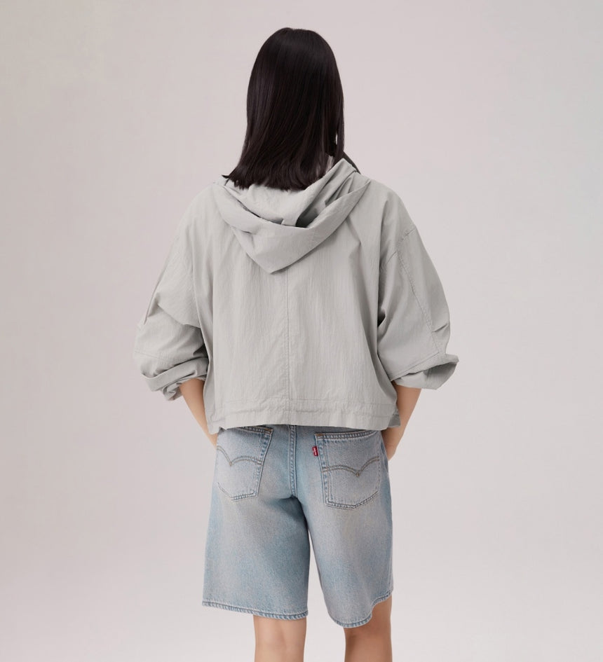  levi's® anti-uv 連帽外套 | 女裝 006OK0002XS- Grey – Levi's 香港