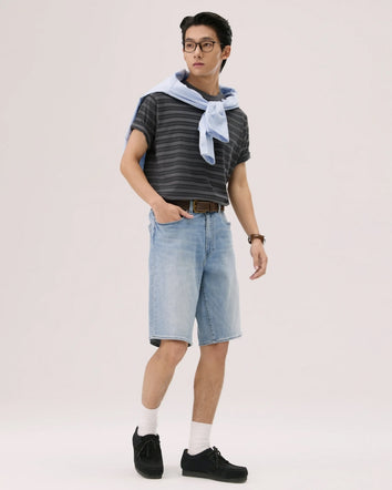  levi's® 478™ 超寬鬆 baggy 牛仔短褲 | 男裝 001JM00162812 Indigo  – Levi's 香港