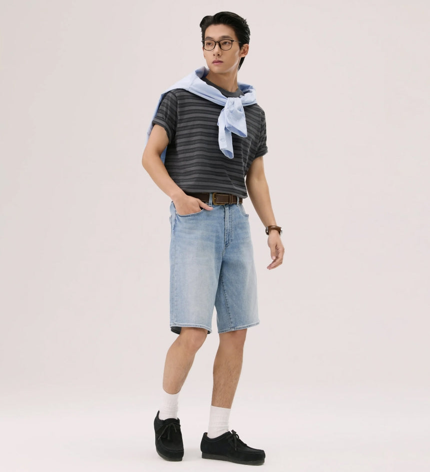  levi's® 478™ 超寬鬆 baggy 牛仔短褲 | 男裝 001JM00162812 Indigo – Levi's 香港