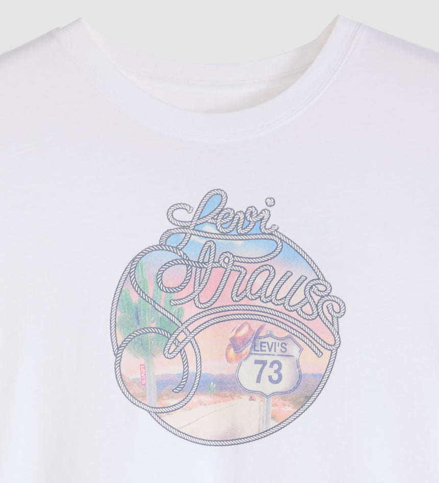 levi's® graphic favorite t恤 | 女裝 005GV0011XS- White – Levi's 香港