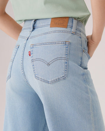  levi's® 728™ 高腰超寬腿牛仔褲 | 女裝 0039B00262430 Light Wash  – Levi's 香港