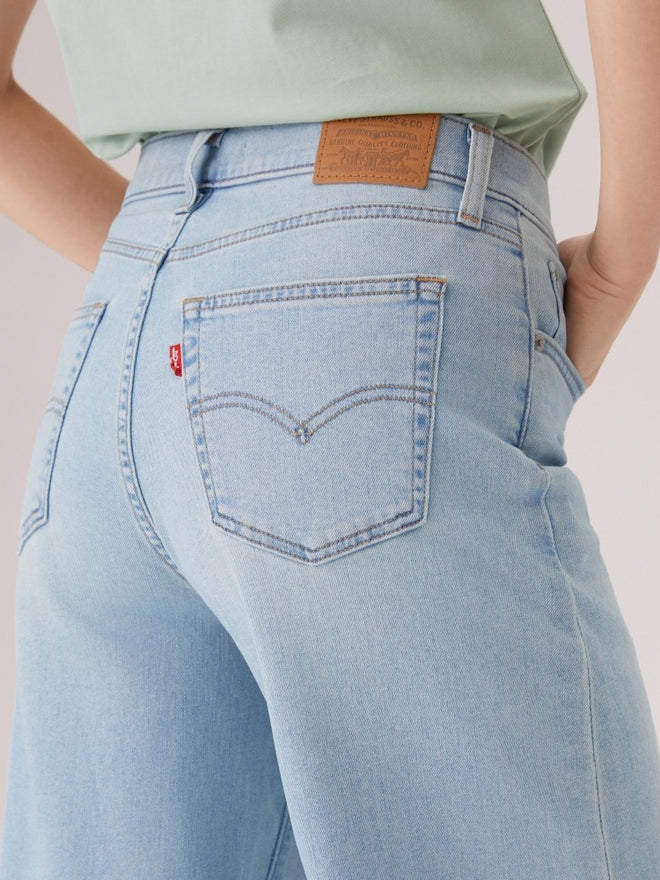  levi's® 728™ 高腰超寬腿牛仔褲 | 女裝 0039B00262430 Light Wash  – Levi's 香港