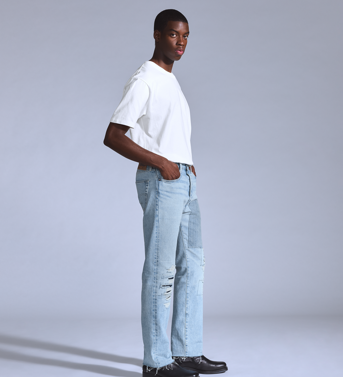 levi's® blue tab men's 1980s 501® jeans A587500093232 Med Indigo - Worn In – Levi's Hong Kong