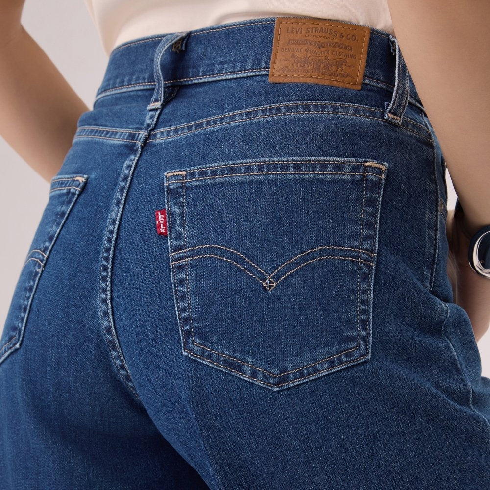  levi's® 728™ 高腰超寬腿牛仔褲 | 女裝 0039B00242430 Indigo – Levi's 香港