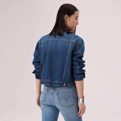 Levi's® Collarless Boxy Trucker Jacket