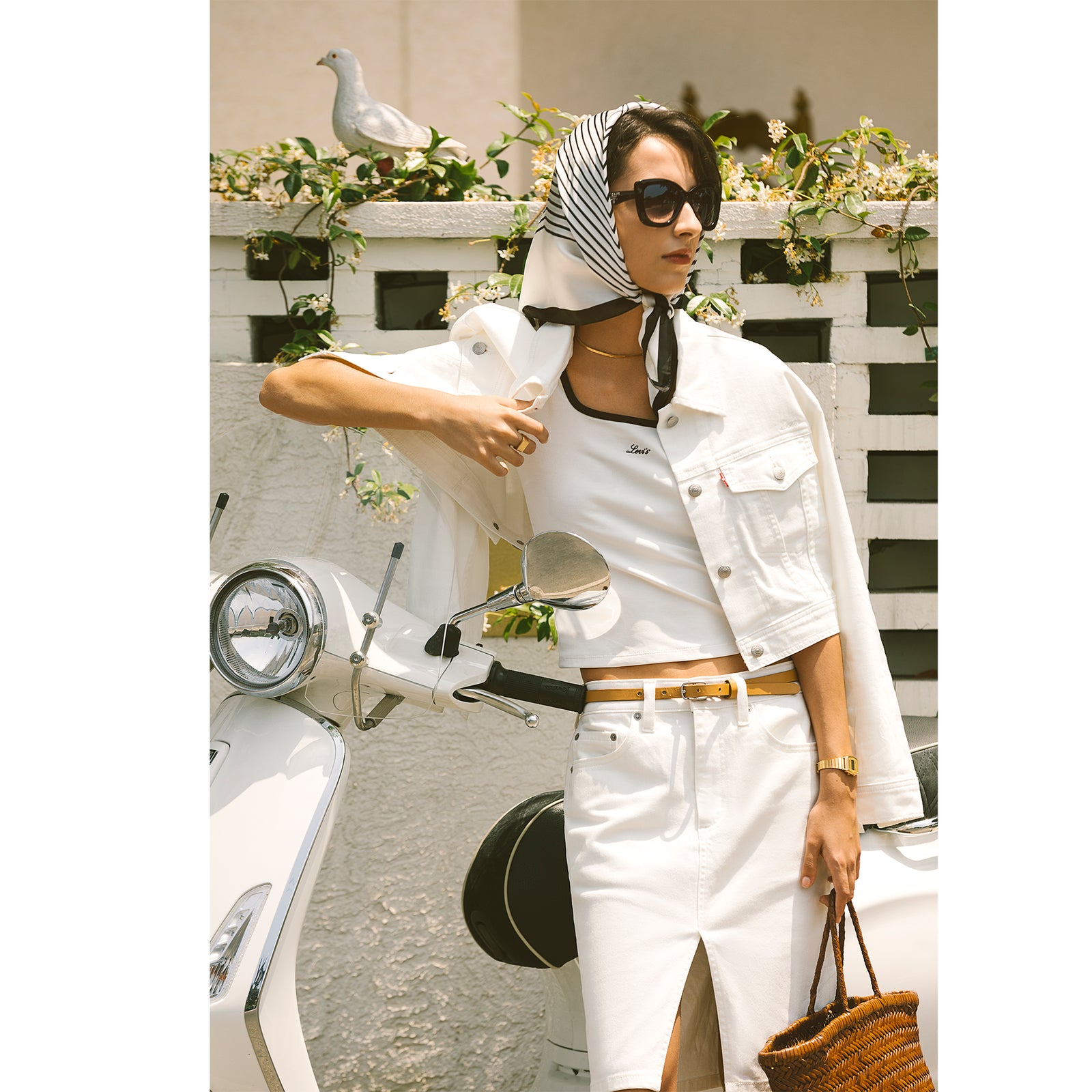 levi's® 裙子| 女裝 001R4000024- L WHITE WASHING – Levi's 香港