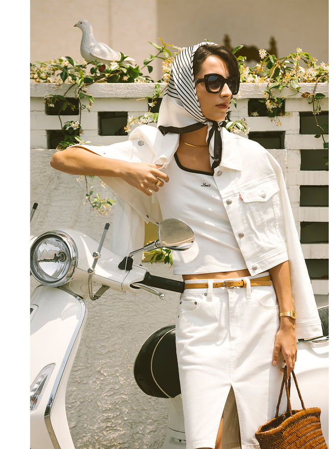 levi's® 裙子| 女裝 001R4000024- L WHITE WASHING  – Levi's 香港