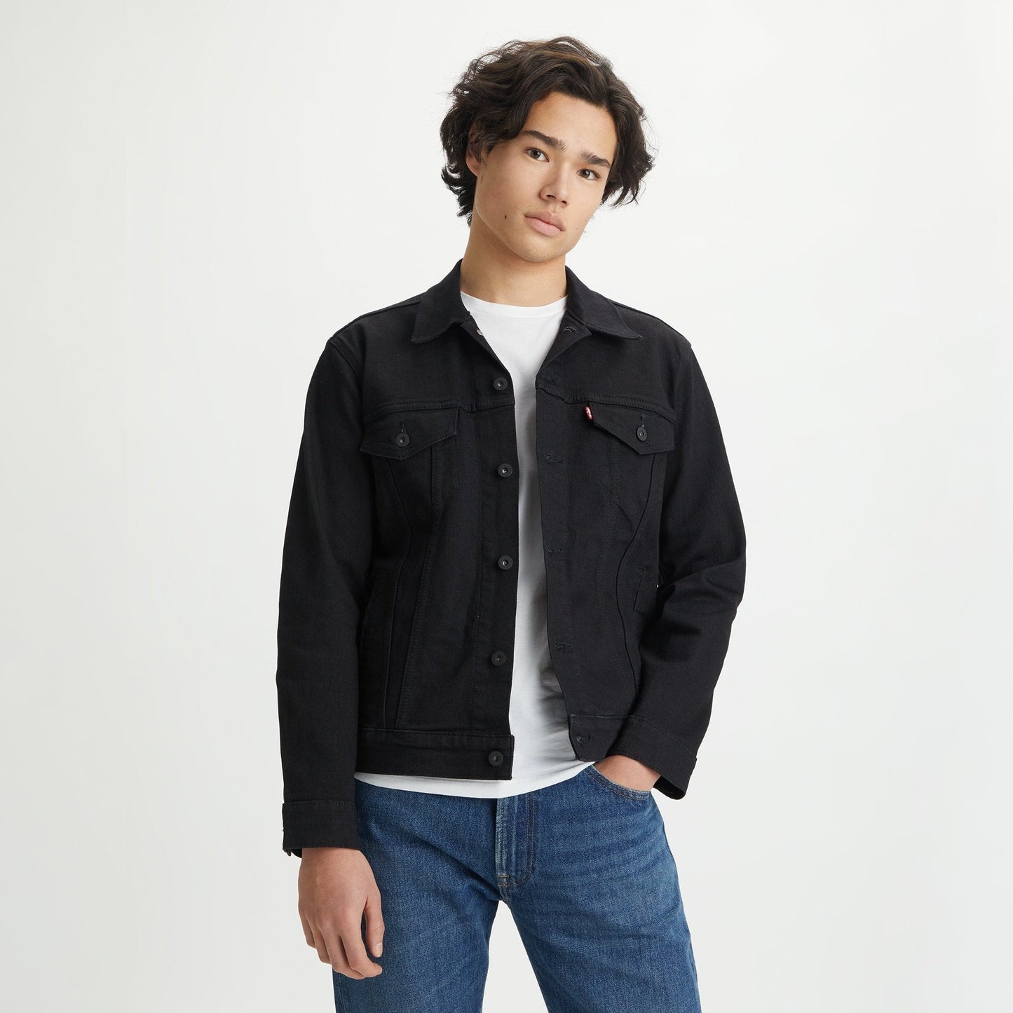 Levi's® 男士 Type III 經典修身版型牛仔褸 牛仔外套