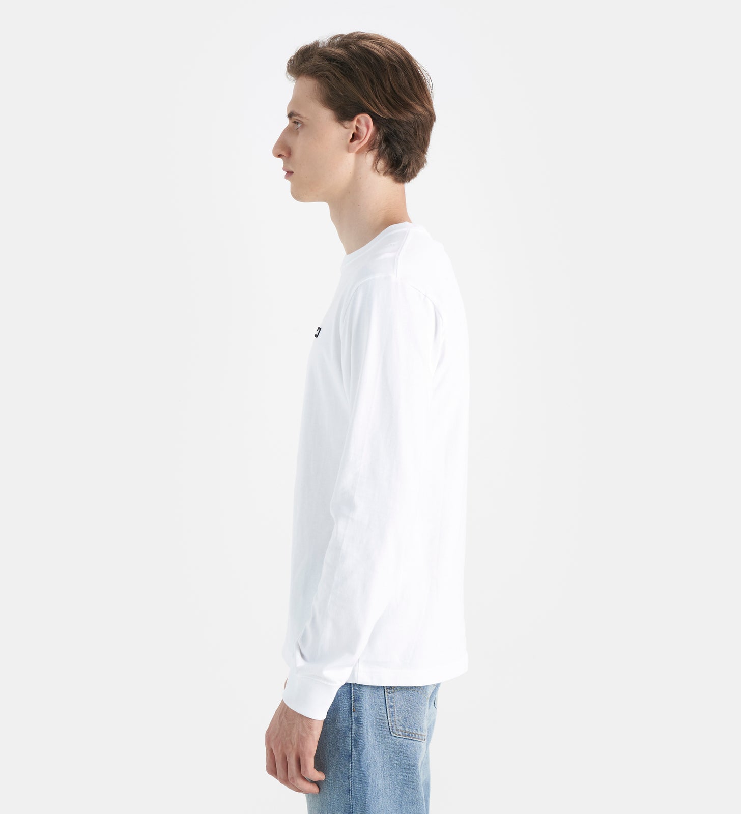 levi's®  休閒迷你logo 長袖t恤| 男裝 001B10001S- White – Levi's 香港