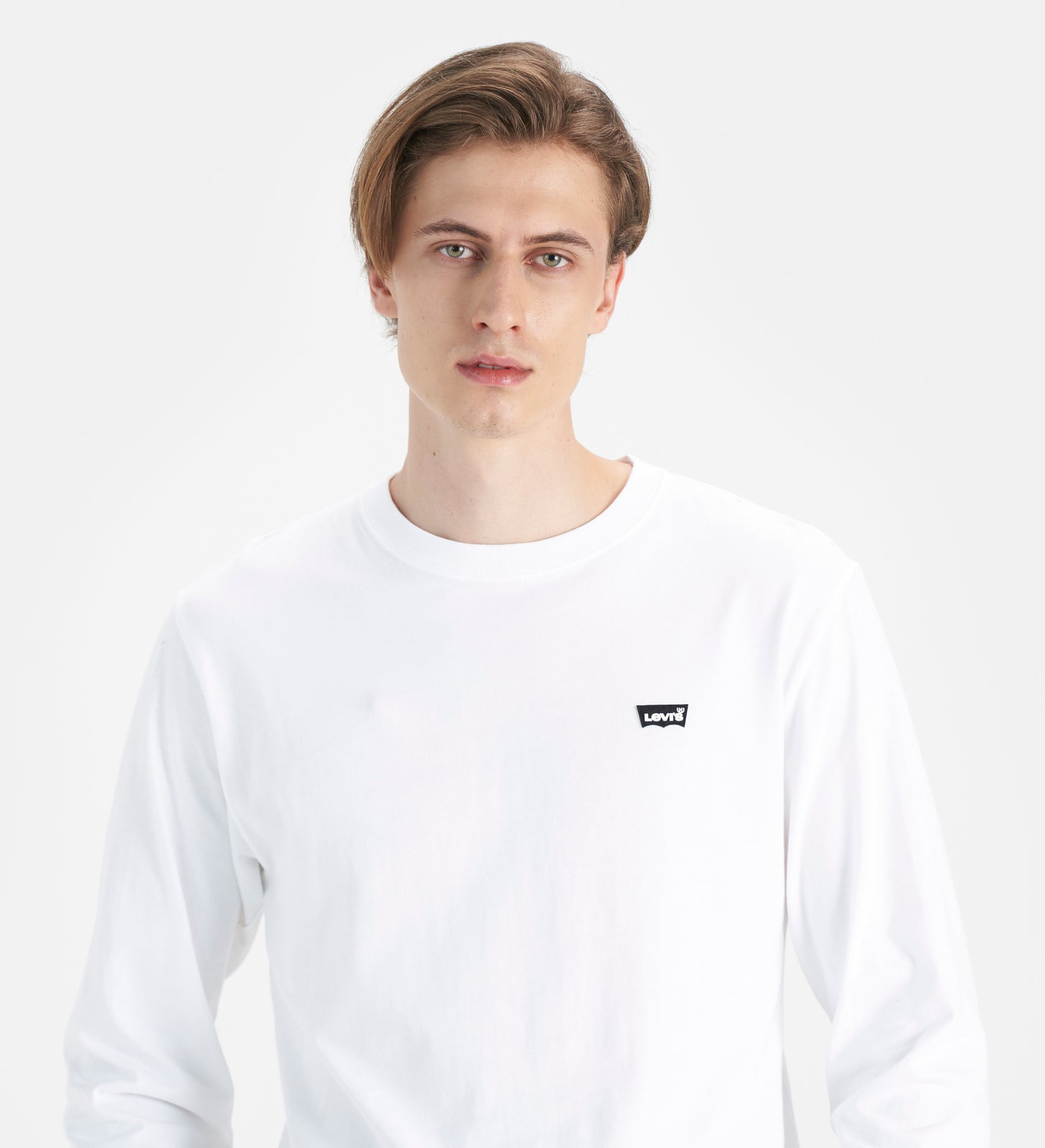 levi's®  休閒迷你logo 長袖t恤| 男裝 001B10001S- White – Levi's 香港