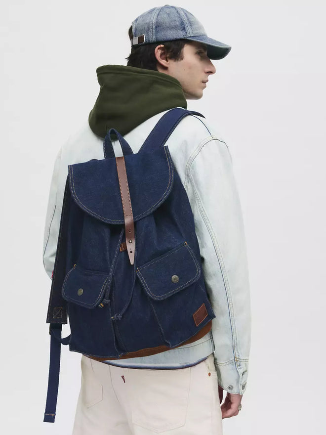 levi's® heritage 復古背囊 | 男裝   002GW0000OS- Dark Indigo  – Levi's 香港