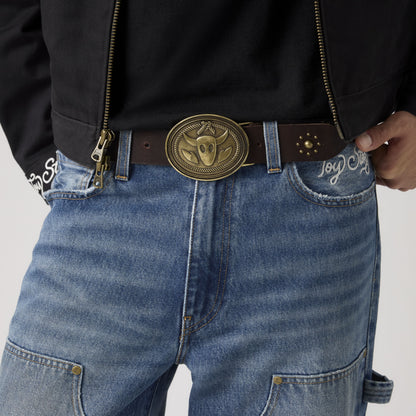Levi's® x Toy Story Woody 圖案皮帶 | 男裝
