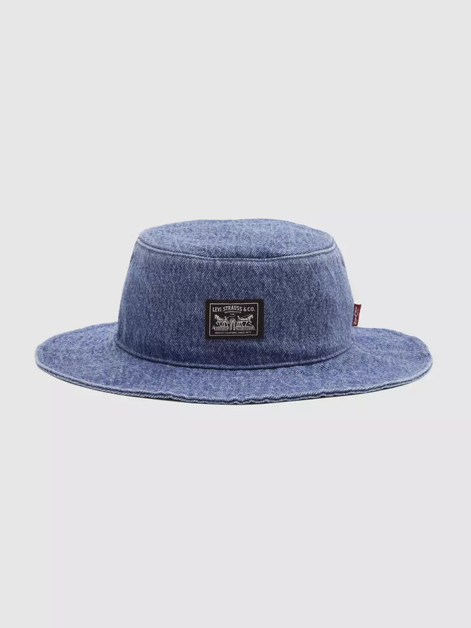 levi's® men's bay drawstring bucket hat 005CP0002S- Medium Indigo  – Levi's Hong Kong
