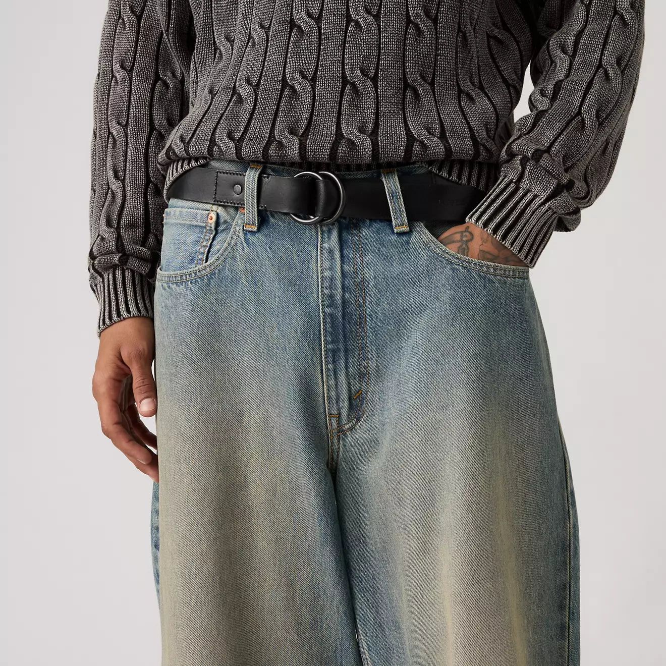 Levi's® Camden 環扣皮帶 | 男裝