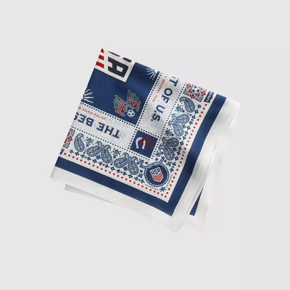 Levi's ® U.S. Soccer 藍白配色頭巾