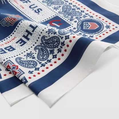 Levi's ® U.S. Soccer 藍白配色頭巾