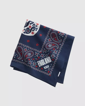 levi’s® england football bandana 0072A0003OS- Medium Indigo  – Levi's Hong Kong