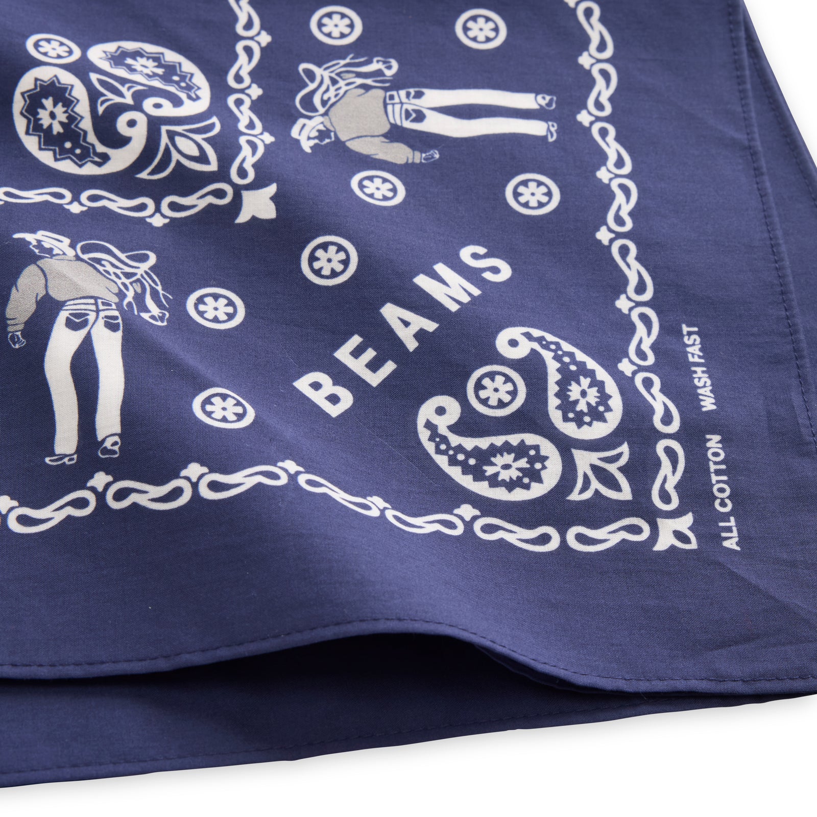 levi's® x beams x loopwheeler men's bandana 007SV0001OS- Blue – Levi's Hong Kong