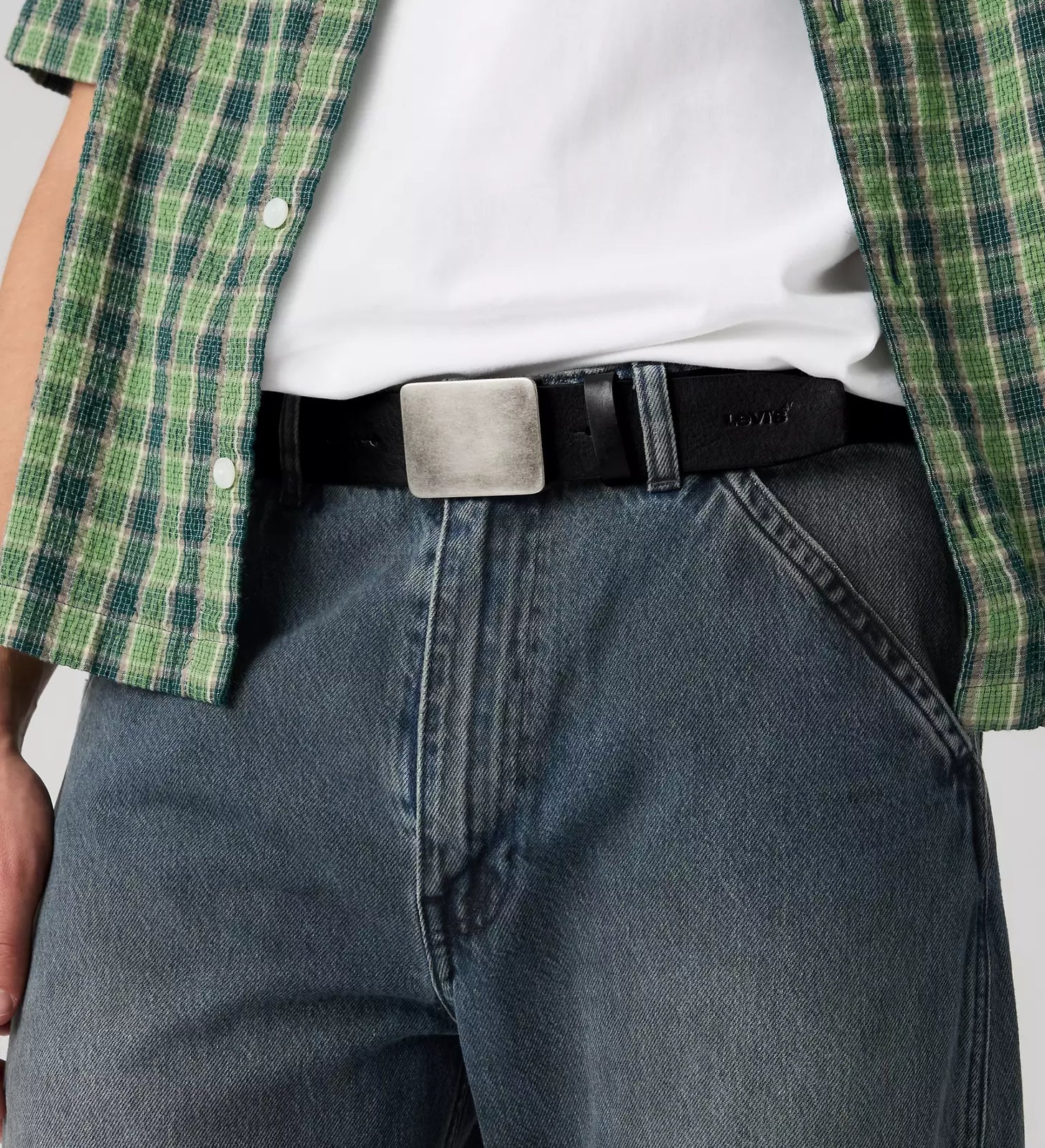levi's® ryder plaque buckle 徽章扣皮帶 | 男裝   007YX000090- Multicolor – Levi's 香港