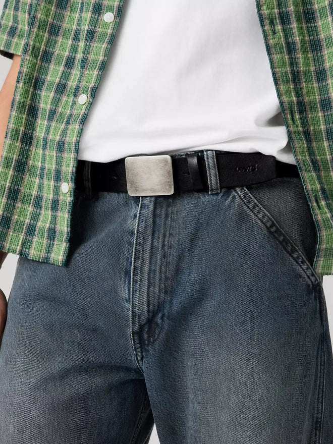 levi's® ryder plaque buckle 徽章扣皮帶 | 男裝   007YX000090- Multicolor  – Levi's 香港