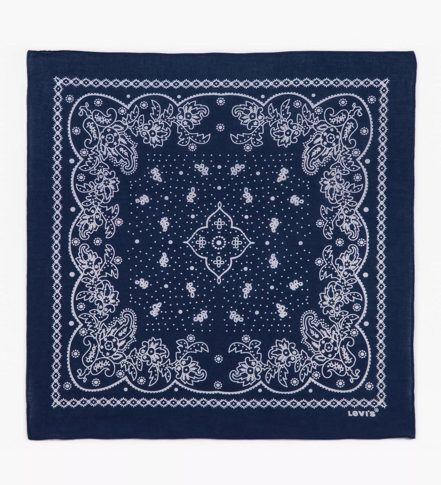 levi's® paisley 佩斯利印花頭巾 | 男裝   771380630OS- Blue – Levi's 香港