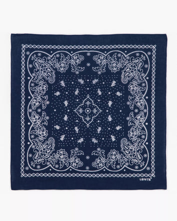 levi's® paisley 佩斯利印花頭巾 | 男裝   771380630OS- Blue  – Levi's 香港