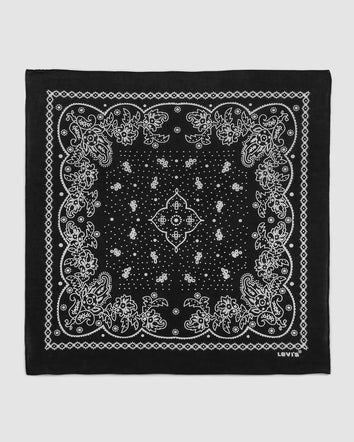 levi's® paisley 佩斯利印花頭巾 | 男裝   771380631OS- Black  – Levi's 香港