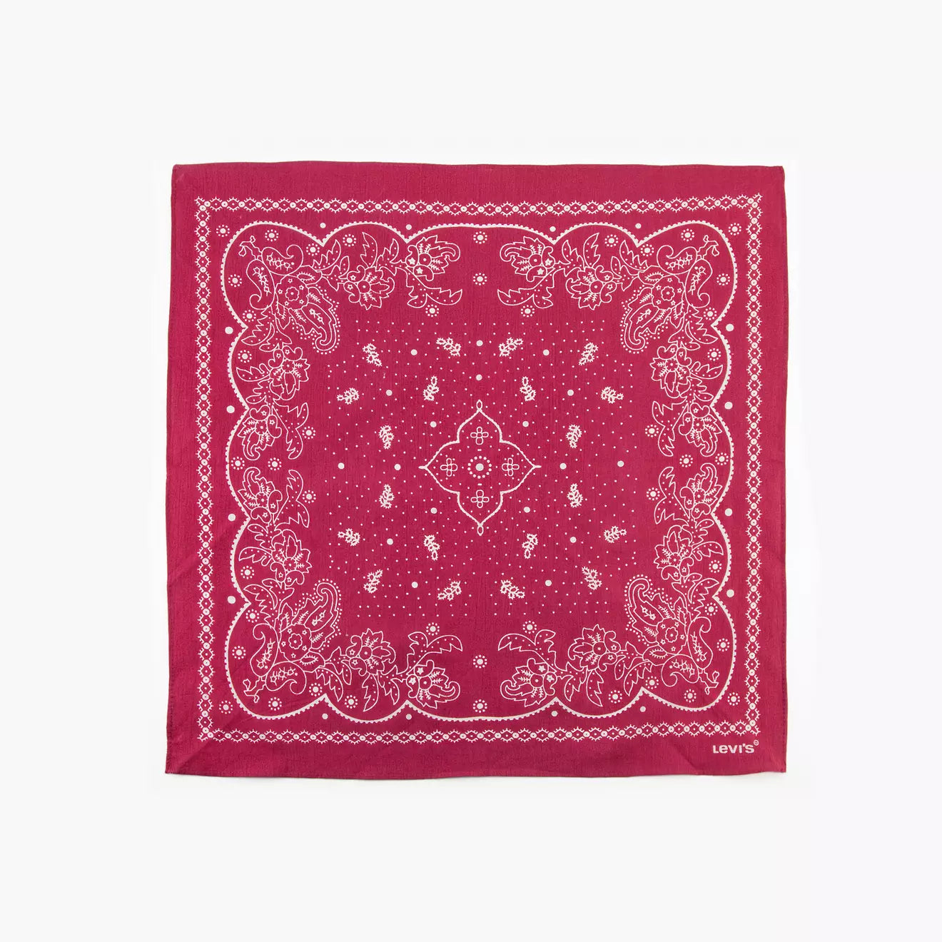 levi's® men's paisley bandana 771380632OS- Red – Levi's Hong Kong