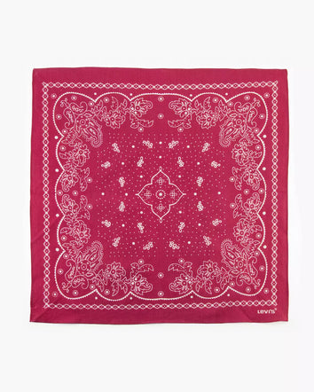 levi's® paisley 佩斯利印花頭巾 | 男裝   771380632OS- Red  – Levi's 香港