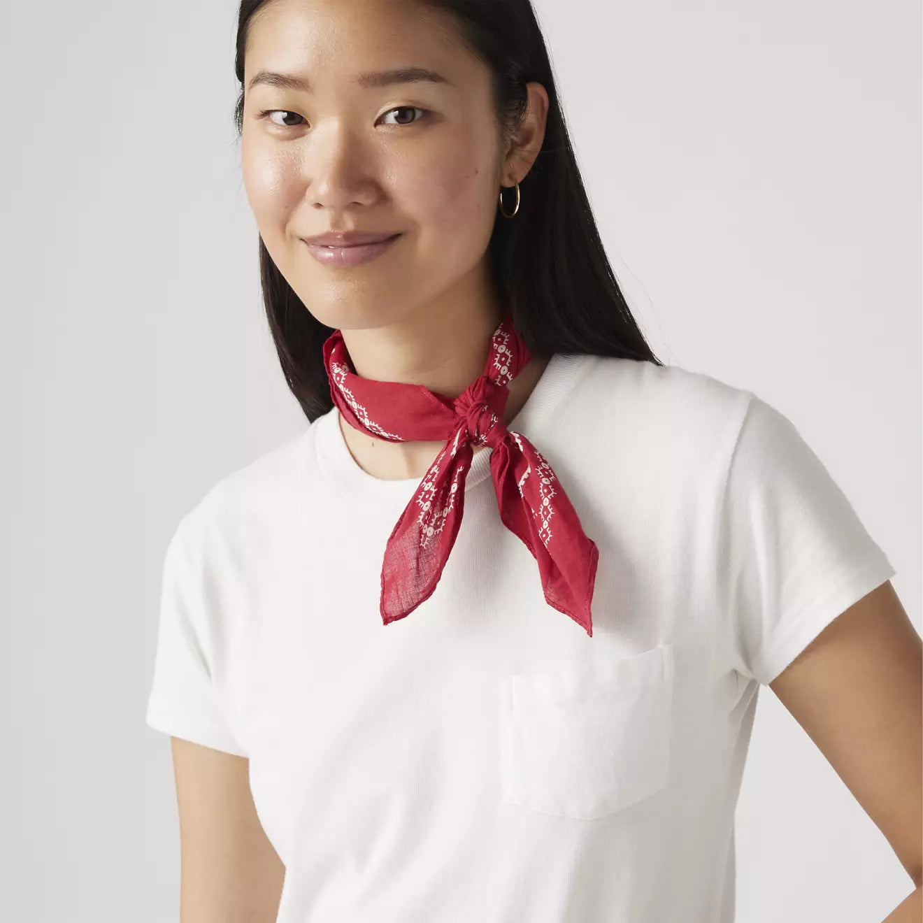 levi's® men's paisley bandana 771380632OS- Red – Levi's Hong Kong