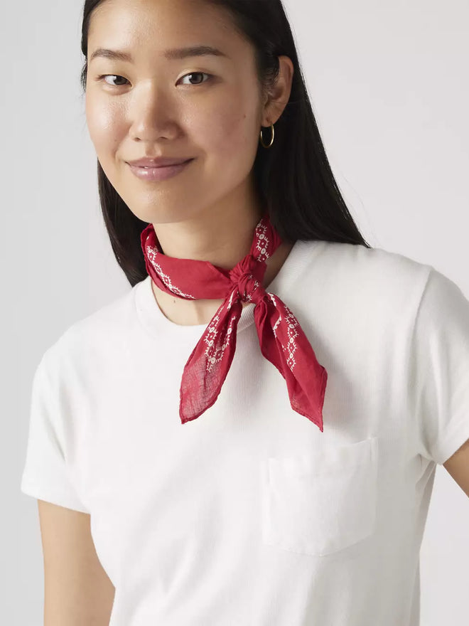 levi's® men's paisley bandana 771380632OS- Red  – Levi's Hong Kong