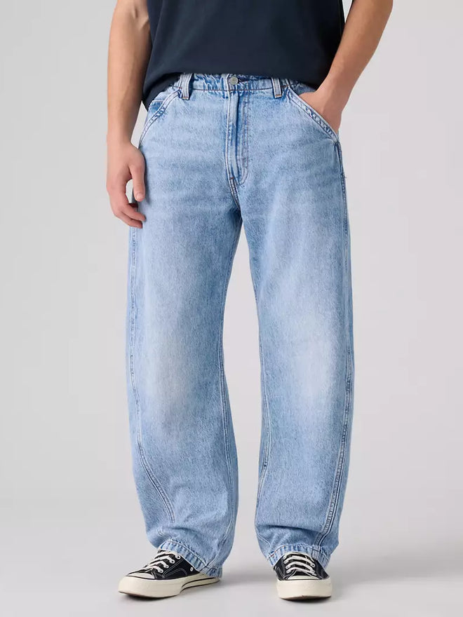 levi's® baggy barrel 寬鬆桶型牛仔褲 | 男裝   0057O00092832 Light Wash  – Levi's 香港