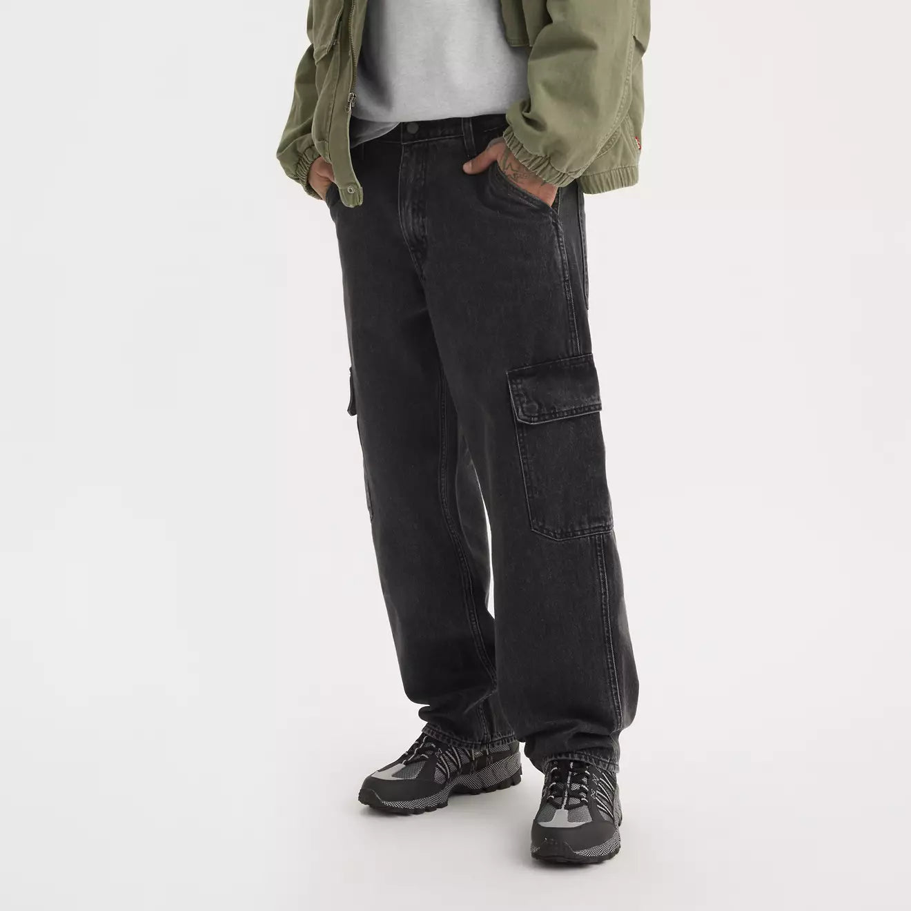 levi's® 568™ 寬鬆直筒工裝牛仔褲 | 男裝 000LP00022832 Dark Indigo – Levi's 香港