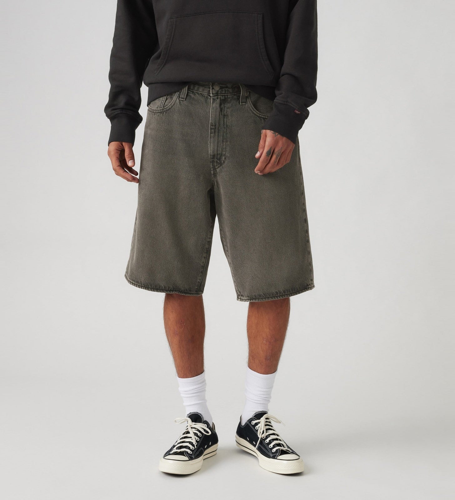 levi's® 478 baggy 寬鬆短褲 |男裝 001JM00002912 Black – Levi's 香港
