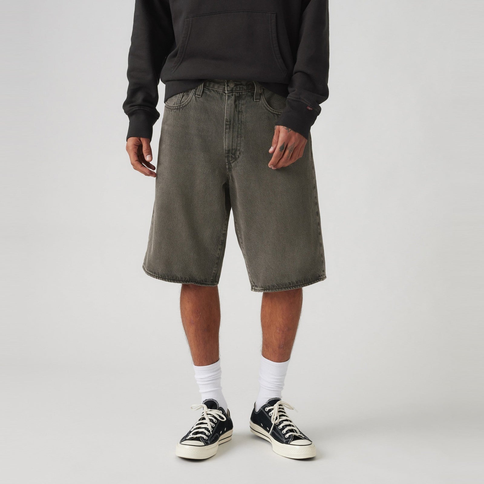 levi's® 478 baggy 寬鬆短褲 |男裝 001JM00003612 Black – Levi's 香港