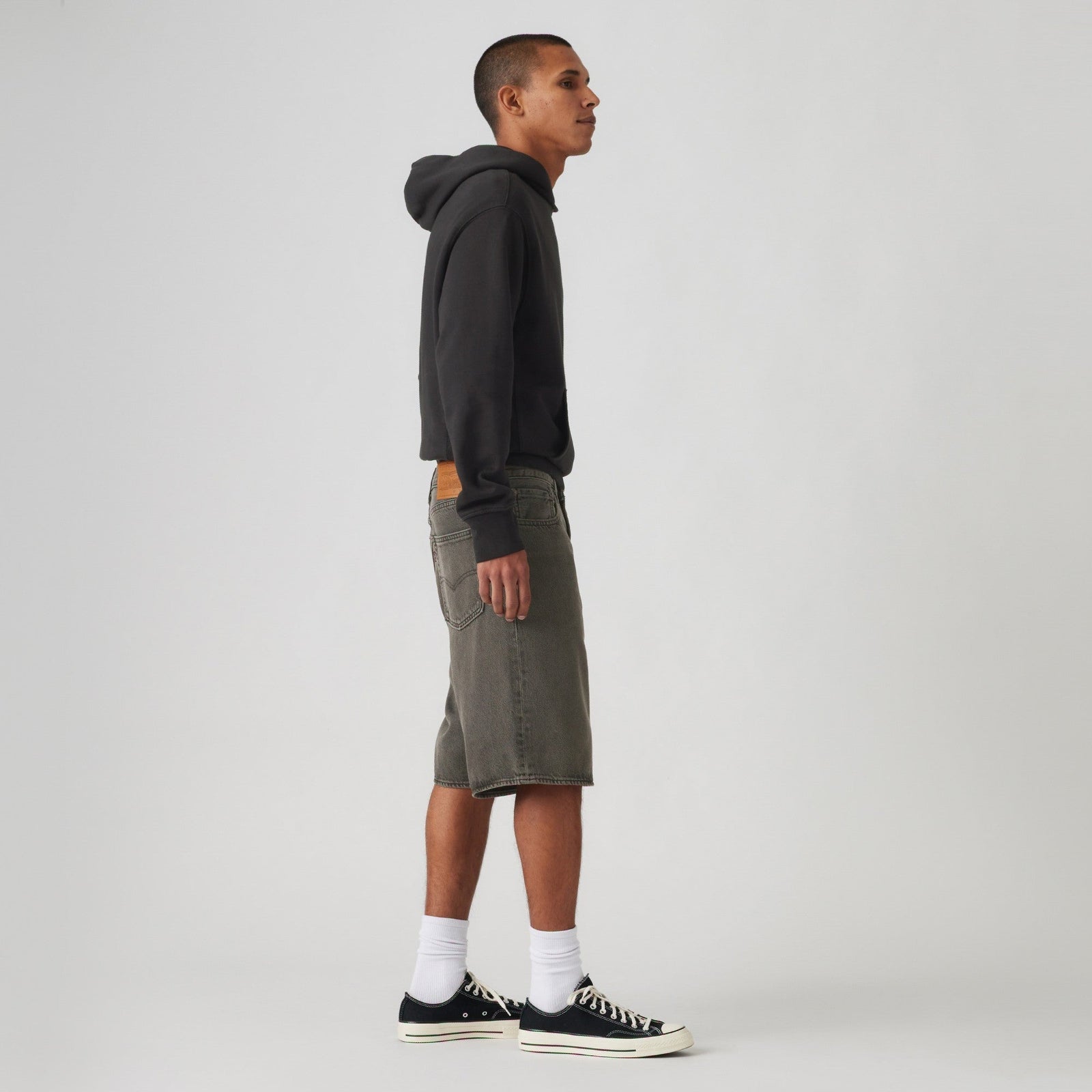 levi's® 478 baggy 寬鬆短褲 |男裝 001JM00003612 Black – Levi's 香港
